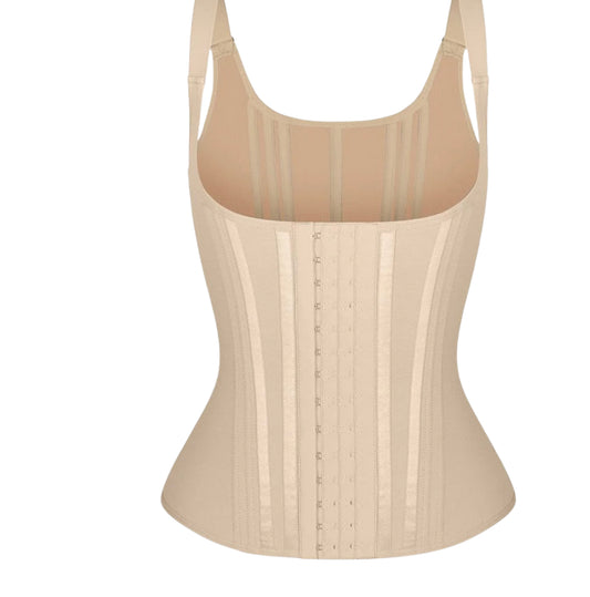 Adjustable U shaped Waist Trainer Vest with Full Coverage Back Support