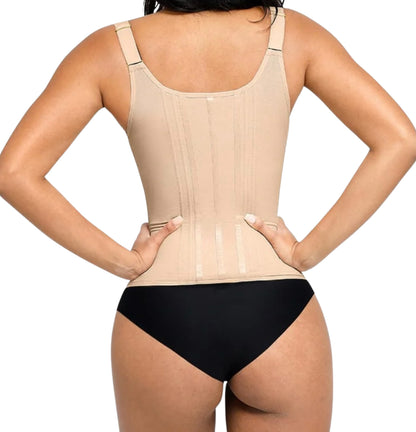 Adjustable U shaped Waist Trainer Vest with Full Coverage Back Support