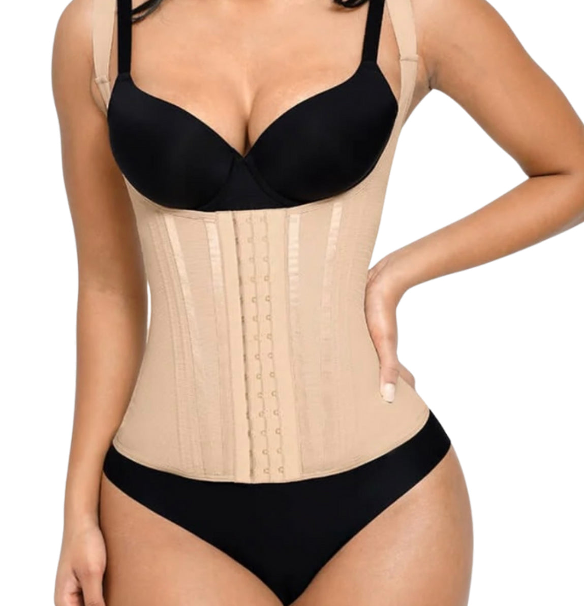 Adjustable U shaped Waist Trainer Vest with Full Coverage Back Support