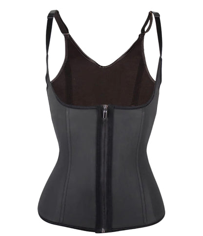 Latex Waist Trainer Vest With Hooks
