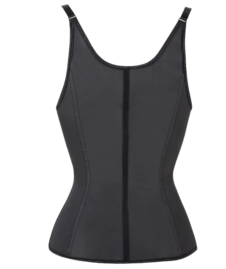 Latex Waist Trainer Vest With Hooks